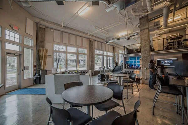 Professional meeting and workspace interior in downtown Lawrenceville